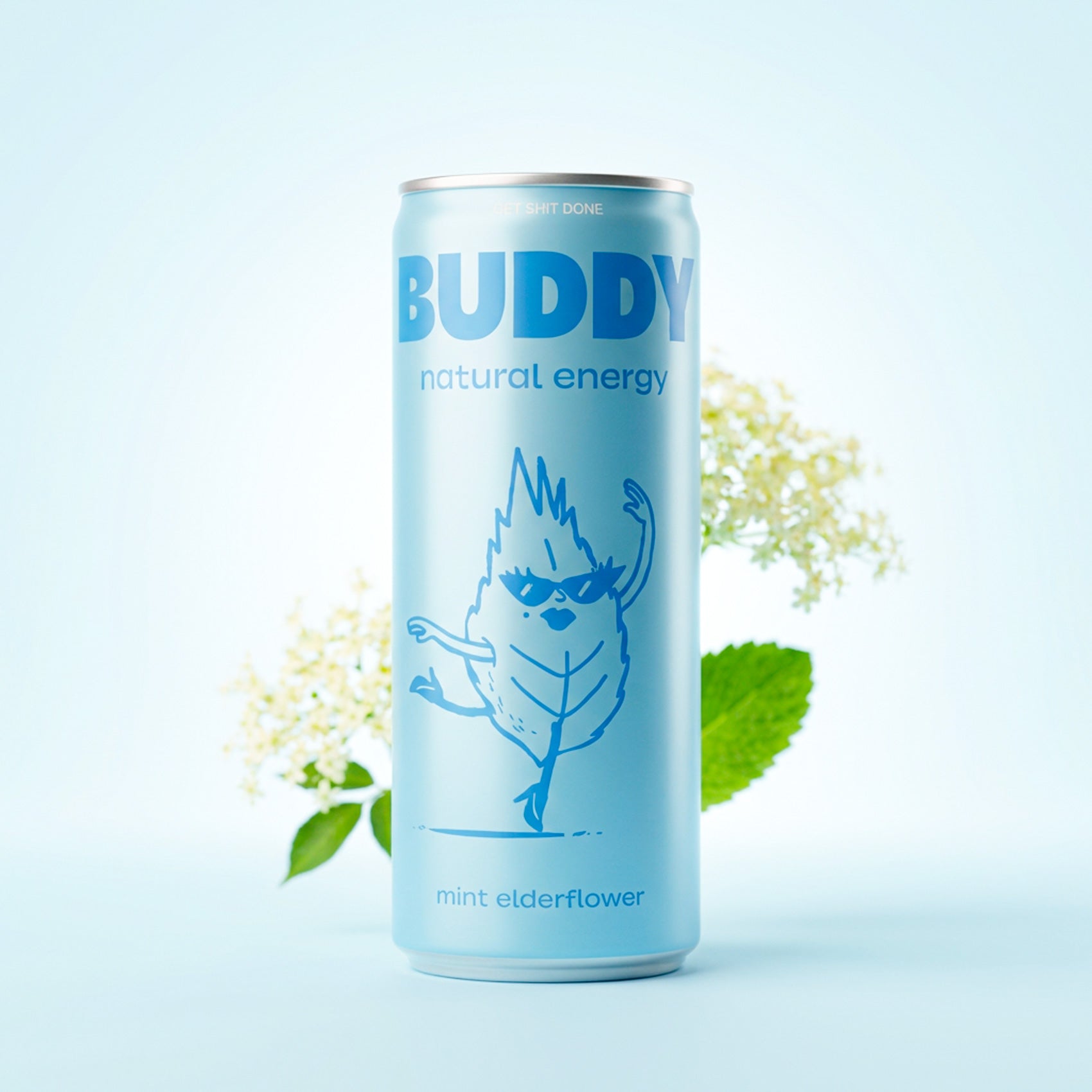 Natural energy · Elderflower Mint